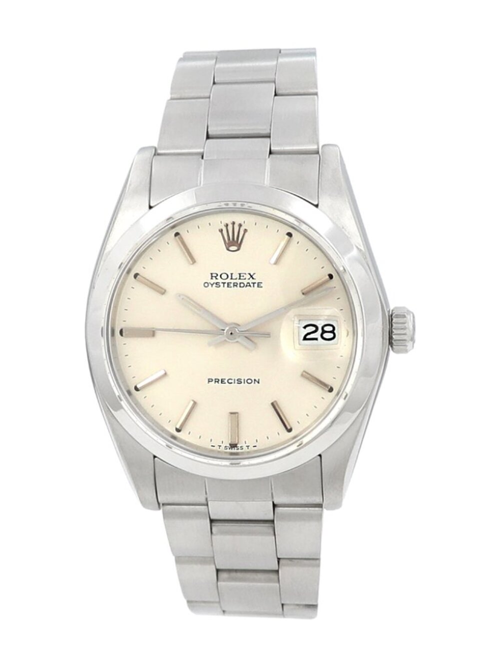 34MM Rolex Stainless Steel Oyster date Precision 6694 *Vintage* Collectible